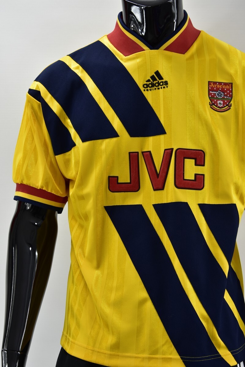 GUNNERS 1992-94 adidas Arsenal Away SS Shirt REMAKE 2021