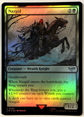 MTG Nazgul *FOIL* The Lord Of The Rings 334 NM | eBay
