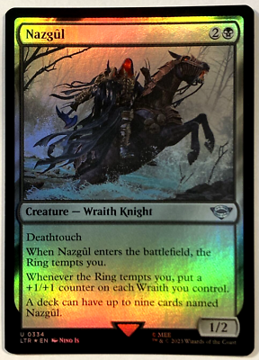 MTG Nazgul *FOIL* The Lord Of The Rings 334 NM | eBay
