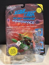 Playmates Star Trek Innerspace Klingon Bird-Of-Prey Playset Collectible MOC
