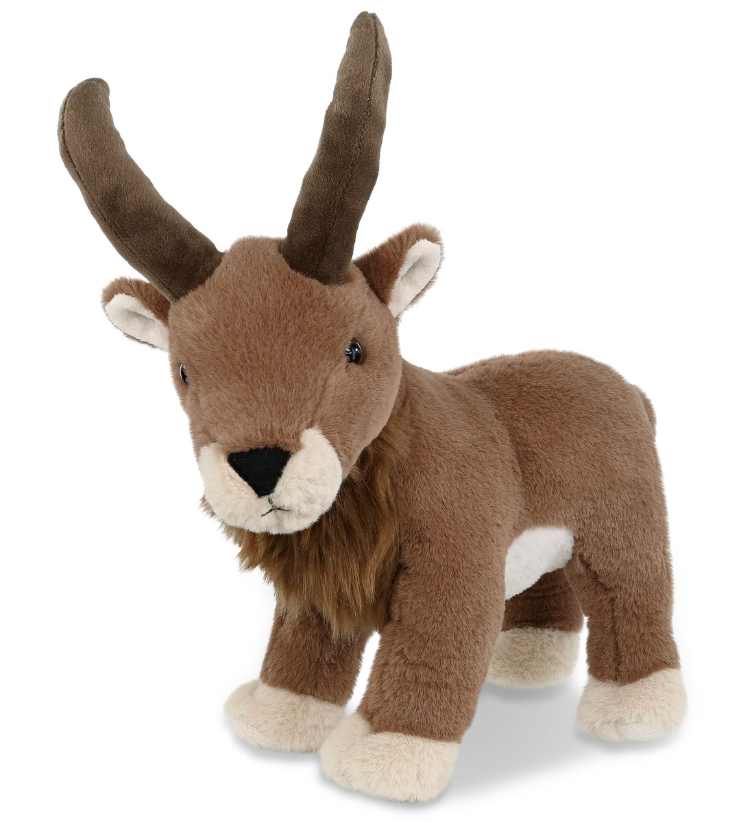 SUPER-SOFT PLUSH - BROWN MOUNTAIN GOAT 12