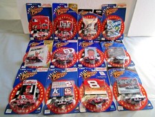 Nascar Winners Circle Lifetime Plate Sticker Car Race Hood Toy 1/64 Scale 1