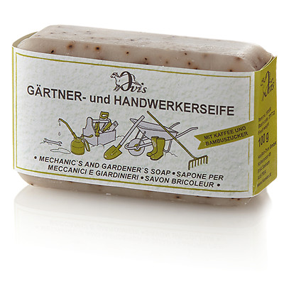 Gärtner- und Handwerkerseife | Ovis Stückseife Seife Handpflege Schafmilch Shea
