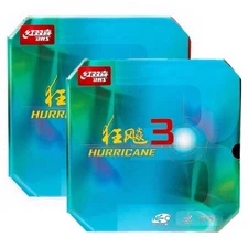 Original DHS Hurricane 3-NEO Table Tennis pips-in Rubber Red or Black 2.2mm/40°