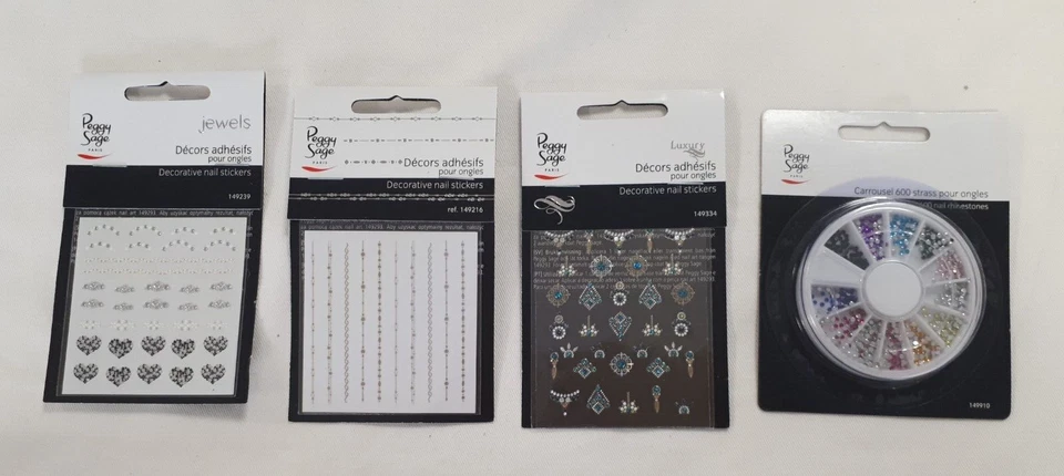 PEGGY SAGE Pack d'accessoires vernis à ongles Nail art 14 pcs (A) /EBOI - Bild 2 von 2