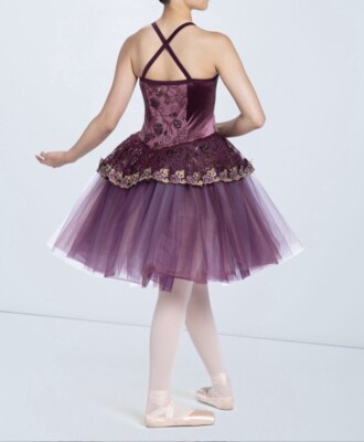Weissman Renaissance Faire Ballet Dance Costume With Hair