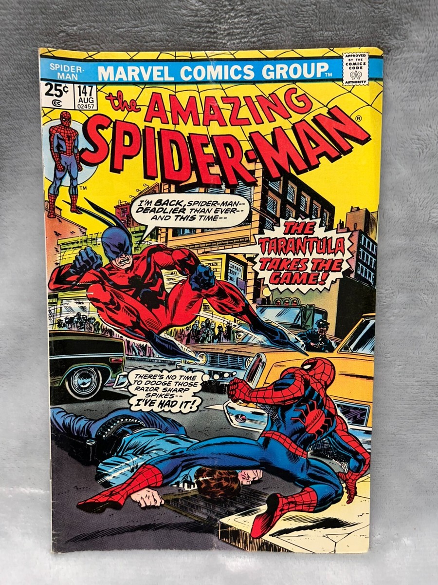 スパイダーマン・ヴォルト Amazing Spider-Man #147 Man-Wolf MVS (Marvel Value Stamp) ASM 1975