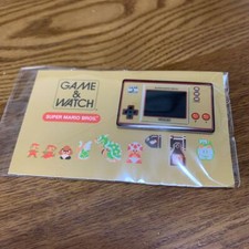 M Amazon Limited Nintendo Game  Watch Pins New Japan Super Mario Bros. F/S