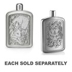 Royal Selangor Quality Collection Pewter Limited Edition Fin T Hip Flask 15cL