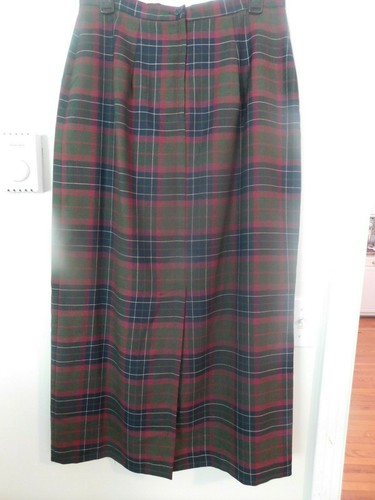 CHANDLER HILL, LADIES SKIRT, SIZE 12. LINED AND TAILORED, PLAID, LONG - Picture 2 of 7
