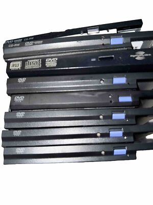 Lot Of 5  IBM 4.7GB IDE Slimline DVD ROM Optical Drive Plus 3 More Drs Of ? V017