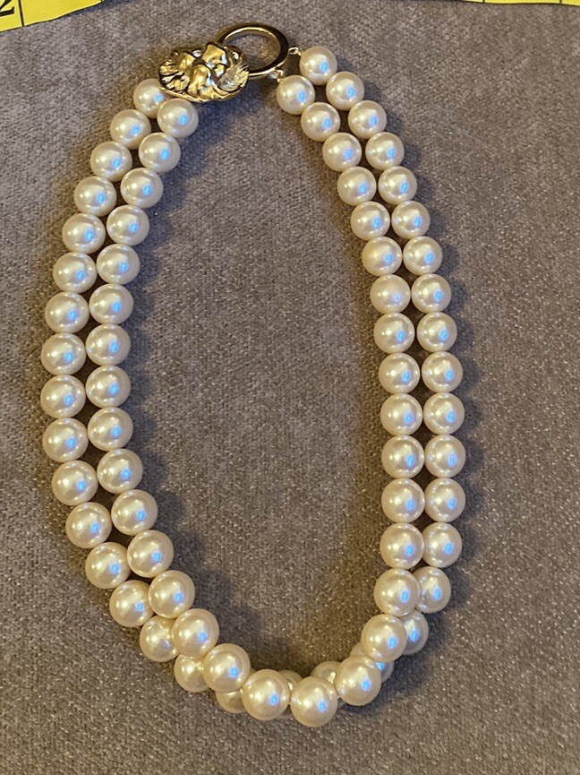 Vtg Signed KJL Kenneth Jay Lane Avon Faux Pearl L… - image 12