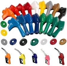 Husky Full Grip Unleaded Nozzle Scuff Boot For 4145 X XS XFS Waffle Splash Guard