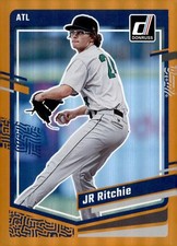 2023 Panini Donruss Holo Orange  - #122 JR Ritchie (RC)
