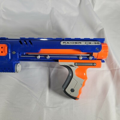 NERF Blue RAIDER CS-35 BLASTER Working | eBay