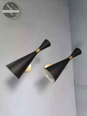 Wall Sconce Mid Century 1950's Italian Stilnovo Sconce Lighting lamp