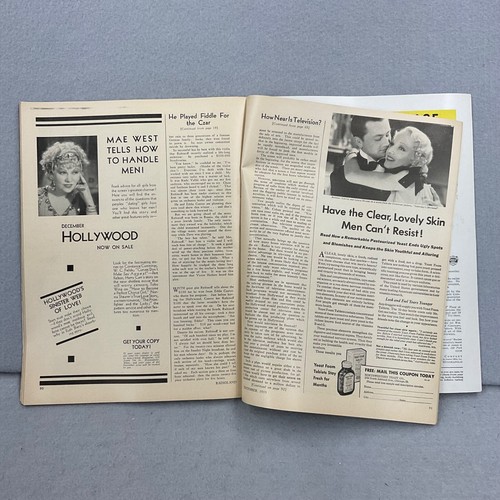 Radioland Magazine December 1933 George Burns & Gracie Allen Ozzie Nelson + More - Picture 3 of 10