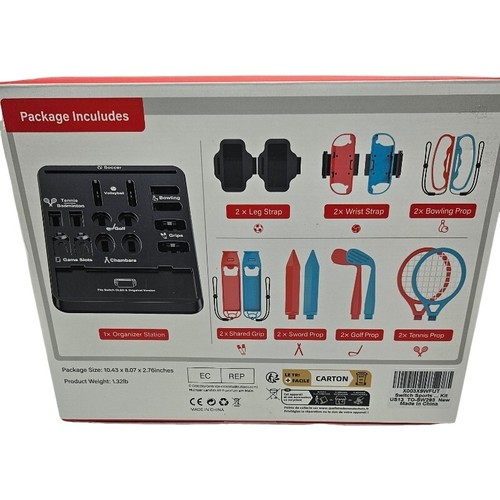Switch Sports Games Accessories Kit NIB - Picture 2 of 6