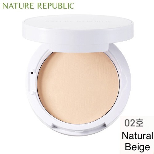 NATURE REPUBLIC Nature Origin Cover Two Way Pact SPF30 PA++ 9g #02 #Natural Beig - Picture 1 of 8