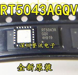 Genuine chip rt5043agqv RT5043AGQV qfn  24  LCD  chip K1995 