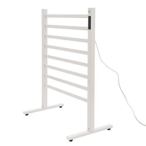 Scaldasalviette 8 Bar Riscaldato 32,7" Scaldasalviette Libera Installazione per Bagno - Foto 7 di 23