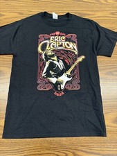 2022 Eric Clapton North America Europe Tour Official Shirt M Concert New NWOT