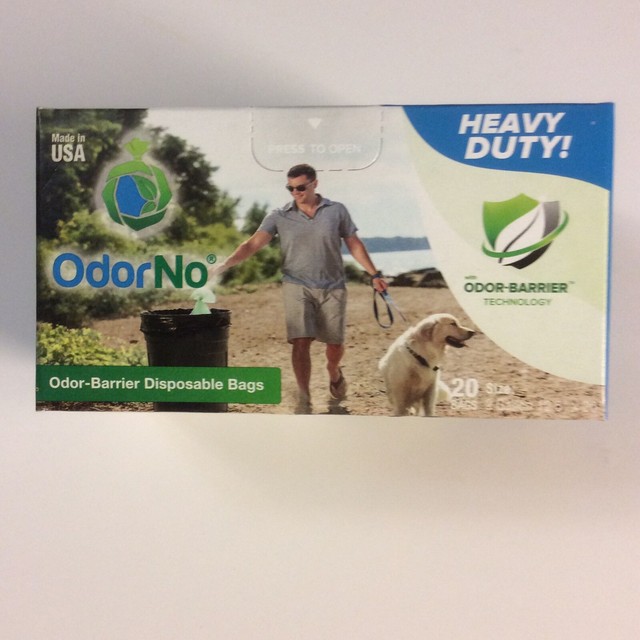 OdorNo/Odor No Odor Barrier Disposable Diaper/Pet/Waste Bags 2 Gallon