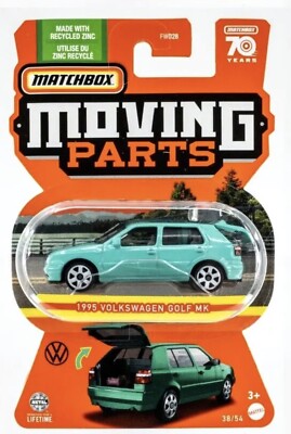 🆕Matchbox 2023⭐️Moving Parts 38/54⭐️1995 Volkswagen Golf MK3