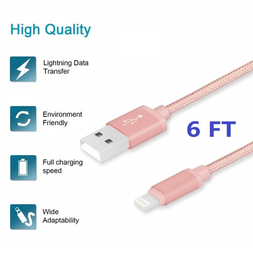 USB wall charger,USB cable,fast changer,dual port cube+6 ft cable,free ship - Picture 2 of 18