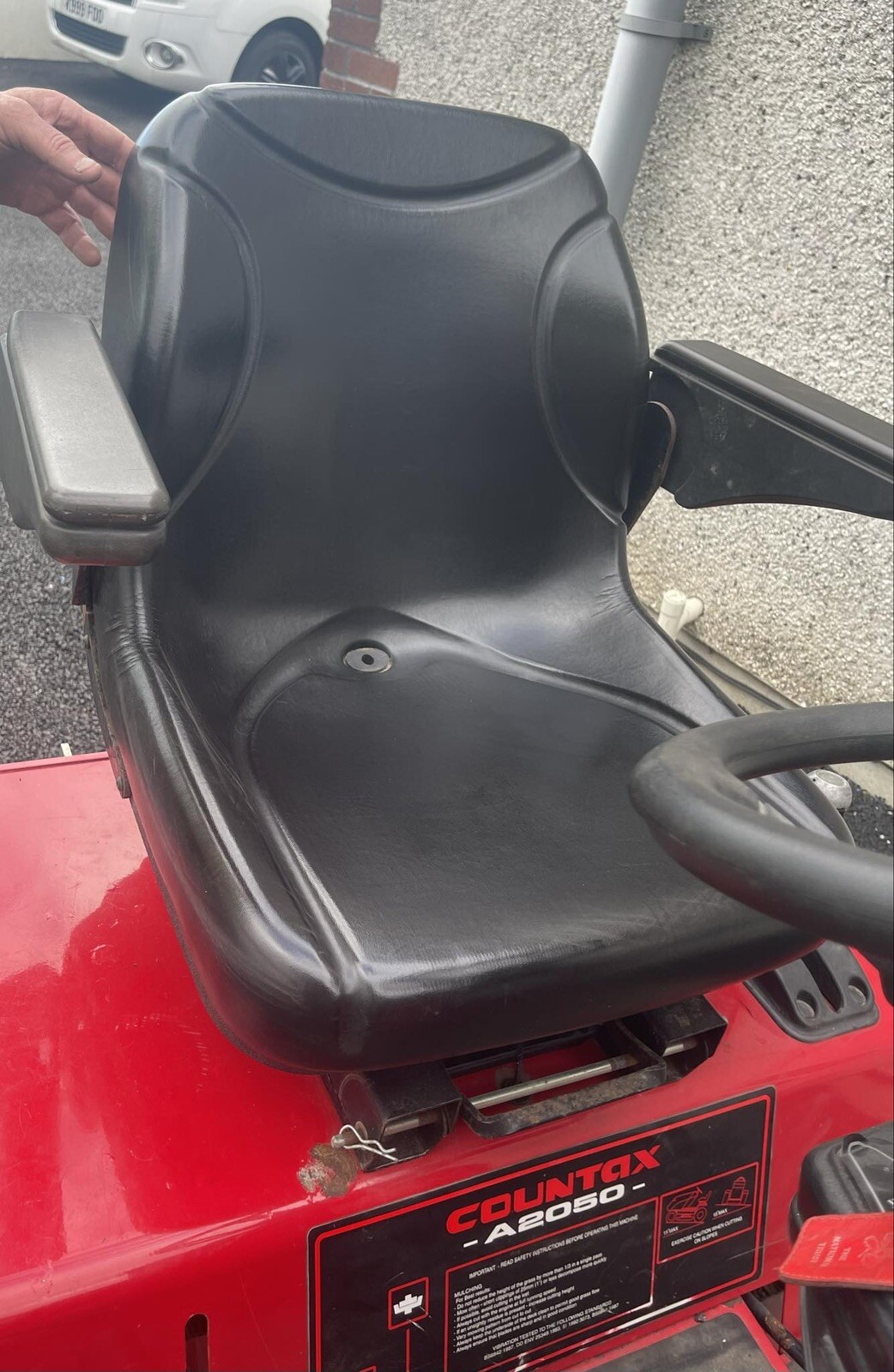 countax ride on mower A2050HE High Grass Mulch Deck eBay