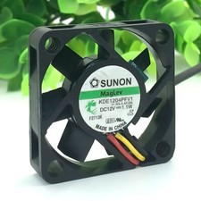 1pc fan KDE1204PFV1 DC 12V 1.1W fan 3-wire 40 40 10mm