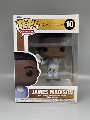 Funko Pop Broadway Hamilton #10 James Madison Act In Hand