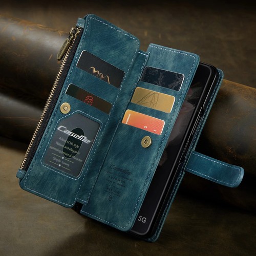 Leather Wallet Case for Samsung Galaxy Z Fold 5 3 4 5G Lanyard Card Holder Cover - Picture 22 of 28