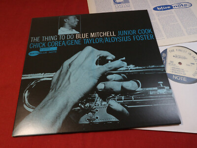 Blue Mitchell  THE THING TO DO  -  LP Blue Note 84178 France 1985 near mint