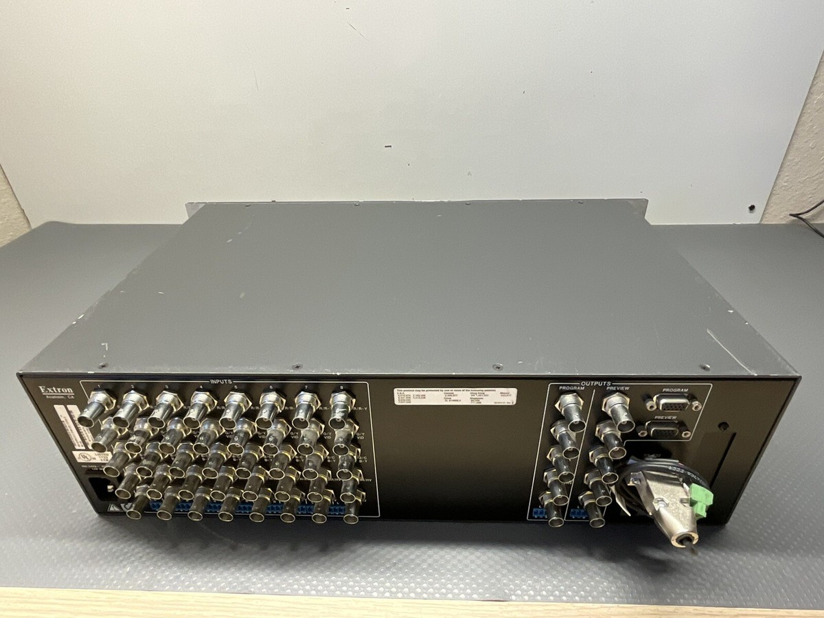 Extron ISS 408 Integration Seamless Switcher 8-Input/ GAR877 | eBay