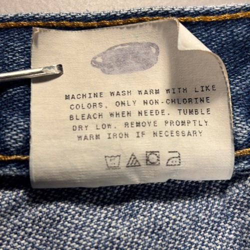 Y2K All American Clothing Co. Jeans Para Hombre 32x30 Azul Denim Hecho en EE. UU. Calce Clásico - Imagen 4 de 13