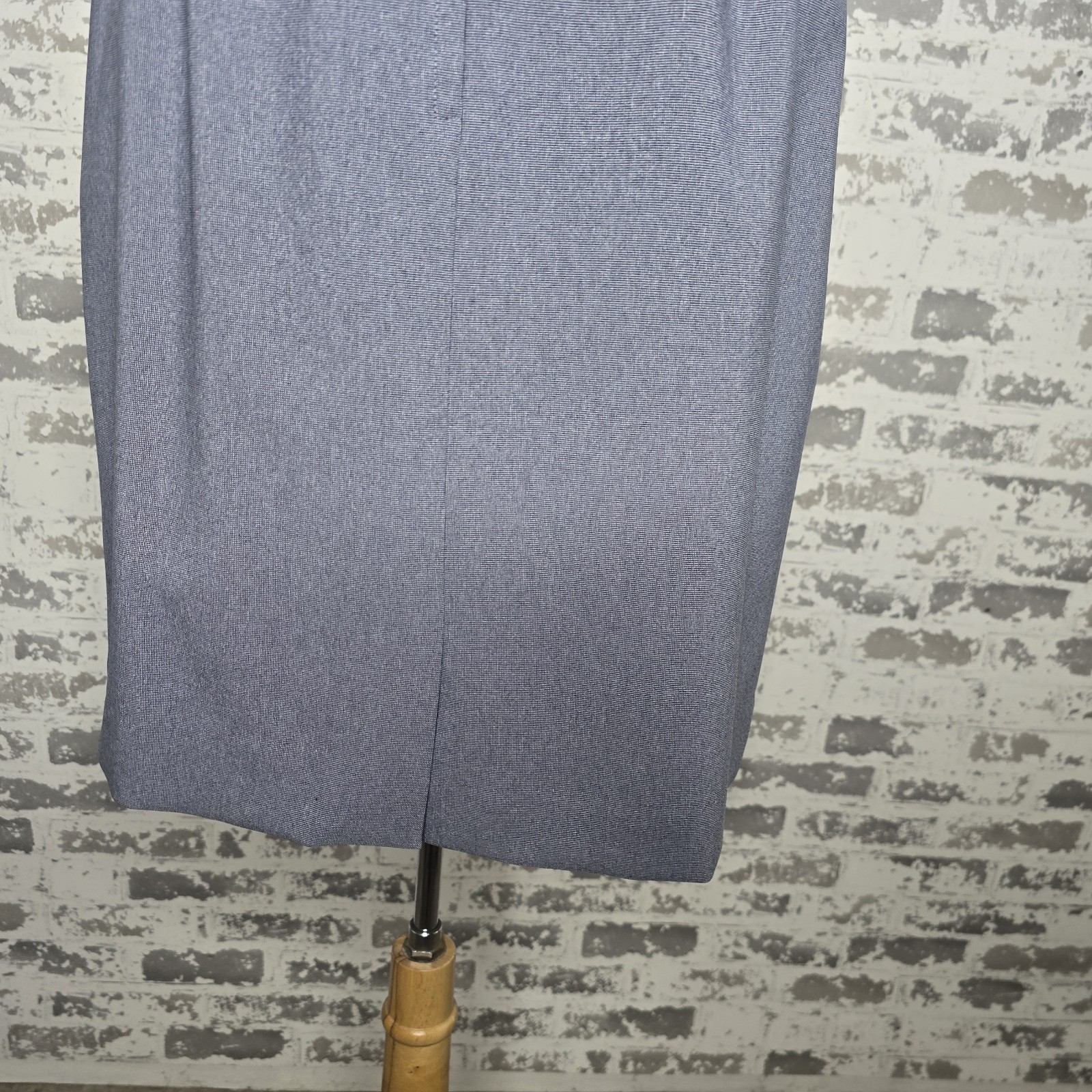 Le Suit 2 Piece Skirt Set Womens 14 Gray Short Sleeve Career Work Wear Business