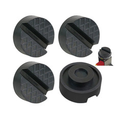 4 Pack Jack Pads Rubber 65 mm x 25 mm x 38 mm 10mm Thickness for Frame Rails