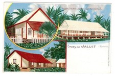 Marshall-I. PRIVATE GA GRUSS aus JALUIT mit 5Pf MARSCHALL unbenutzt (DA8643