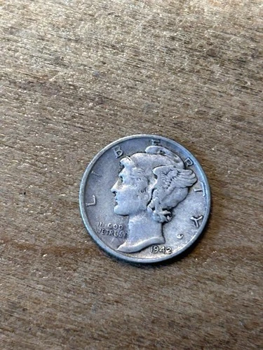 1942S Mercury Dime XF
