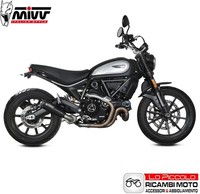 Endrohr Mivv X-M1 Schwarz Ducati Scrambler 800 2021 2022