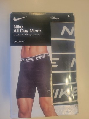 Nike mens All Day Micro Boxer Long Size Large - Reg $45