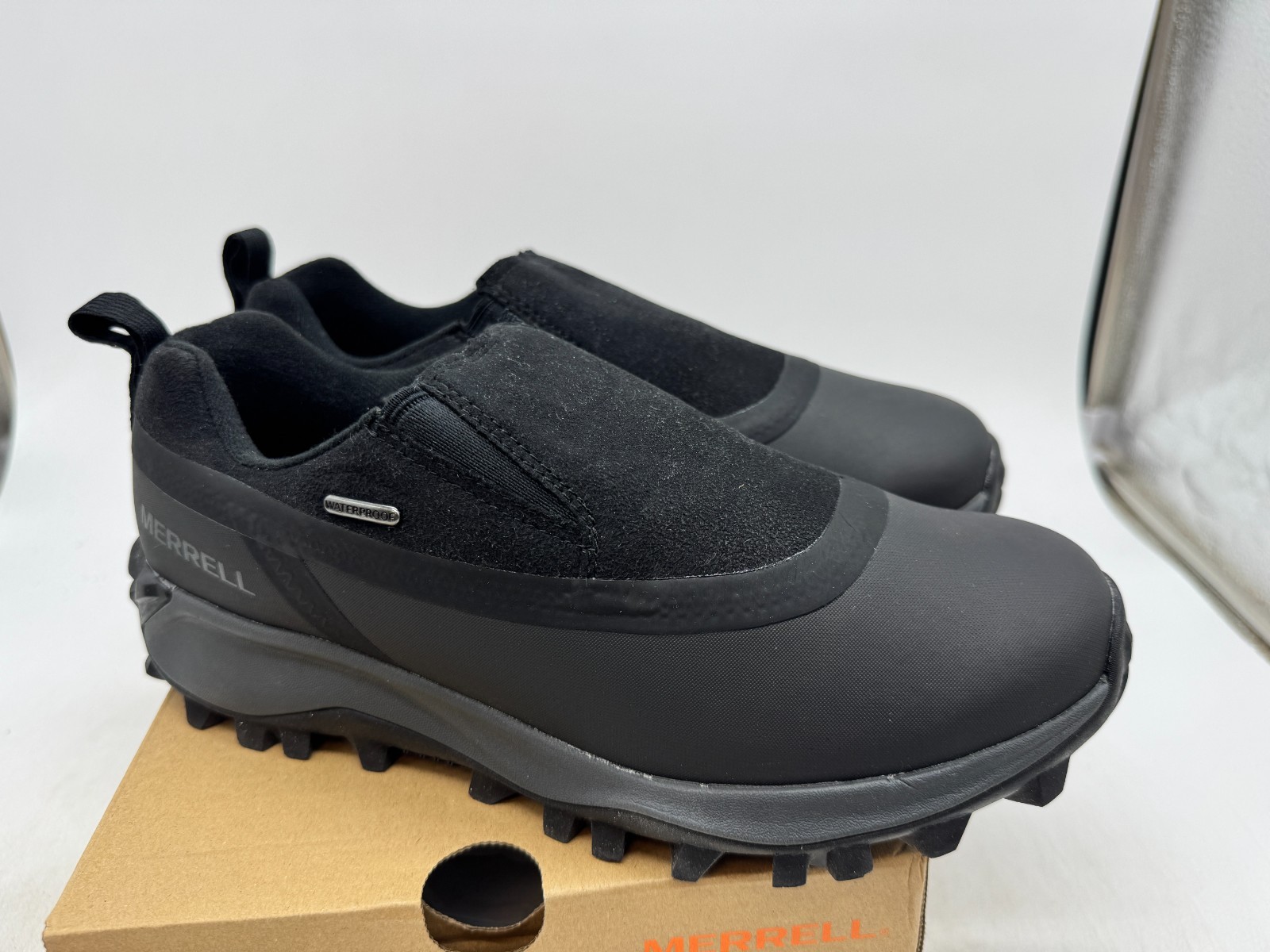 Merrell Thermo Snowdrift Moc Shell Scarpe da Ginnastica Uomo Nero Impermeabile 8