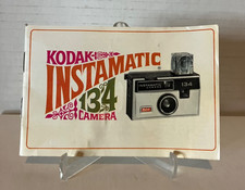 Kodak Instamatic 134 Camera Original Instruction Manual - 1968
