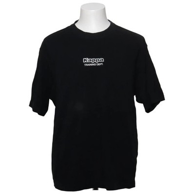 Kappa x Primark, T-shirt, Größe: XXL, Schwarz, Einfarbig, Herren #als