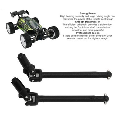 2PCS RC Front Driveshaft Strong Power Accessory Spare Parts Fit For SCY 16101