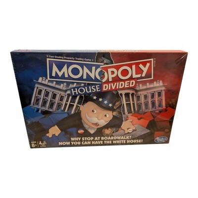 Monopoly House Divided Board Game: Elections and White House Themed Game SEALED 