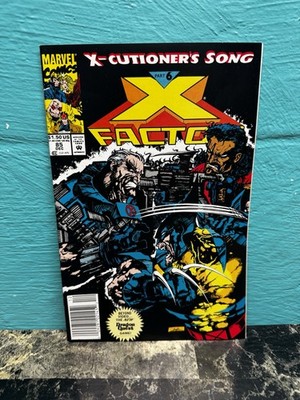 X-Factor #85b Dec. 1992 Marvel Comics Newsstand Edition