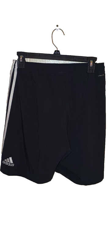 Adidas Black White  Athletic Shorts Medium