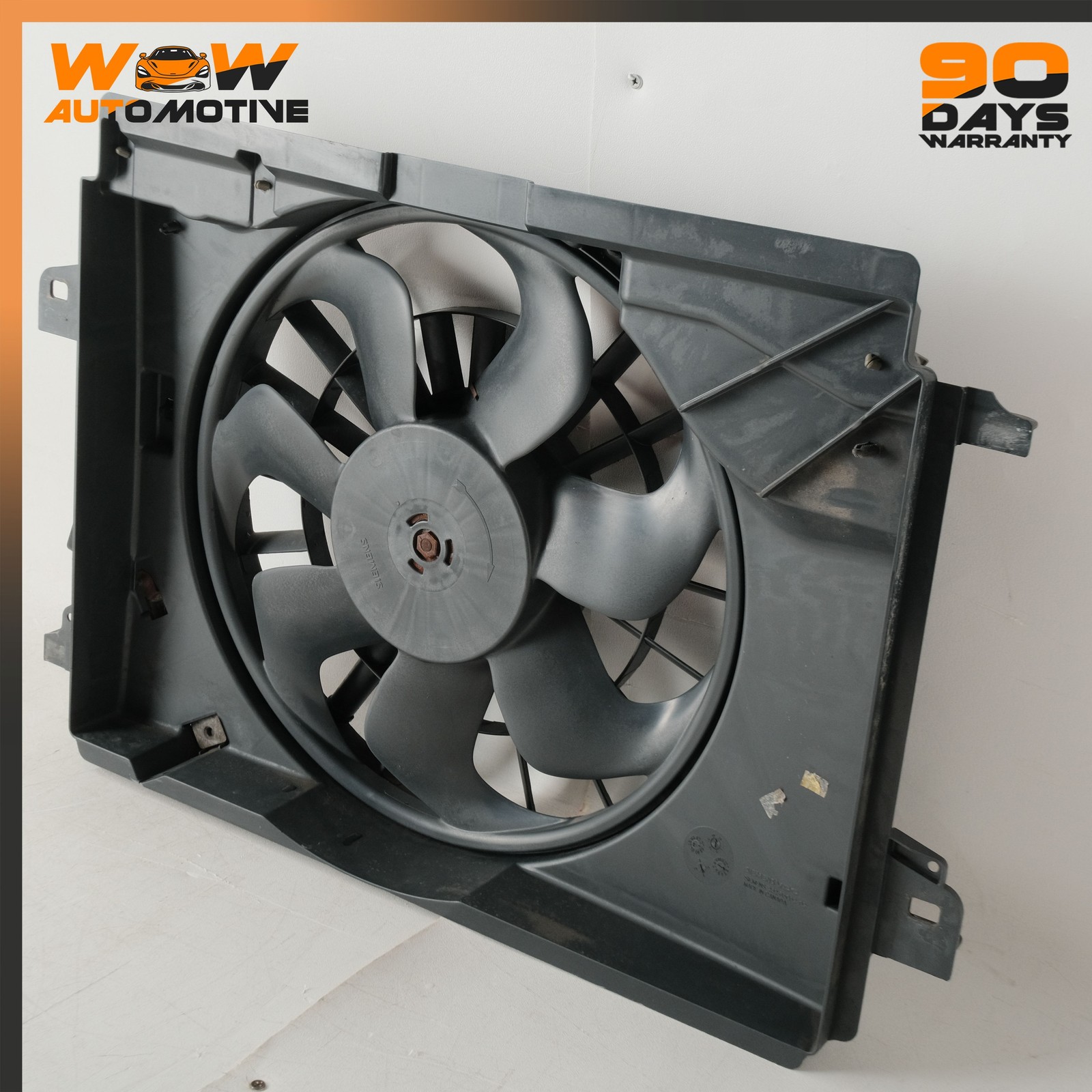 05-13 CHEVROLET CORVETTE C6 XLR ENGINE MOTOR COOLING FAN SHROUD ASSEMBLY OEM